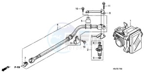 FES1259 France - (F / CMF) drawing THROTTLE BODY