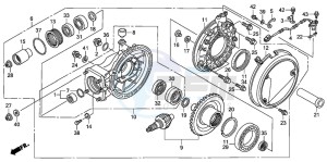 ST1300 drawing FINAL DRIVEN GEAR (ST1300A)