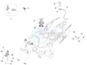 RSV4 1000 RR E4 ABS (APAC) drawing Locks