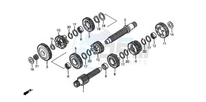 ST1100A drawing TRANSMISSION