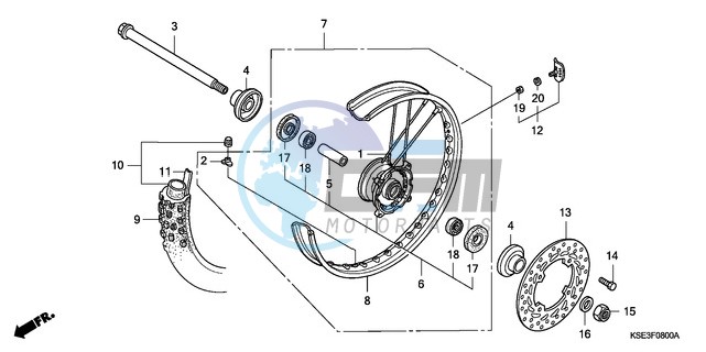 FRONT WHEEL