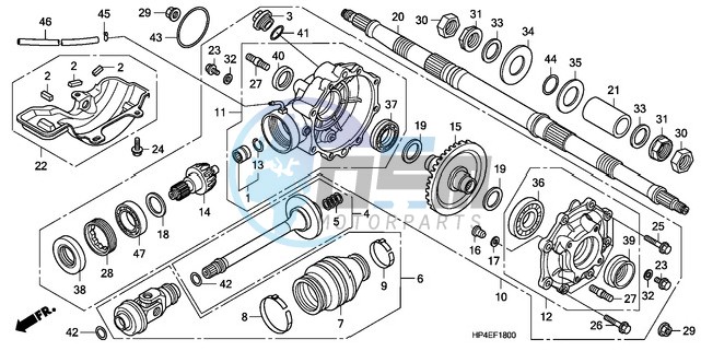 REAR FINAL GEAR