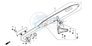 C90Z 50 drawing EXHAUST MUFFLER (1)