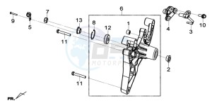 Joymax 300i ABS drawing REAR FORK - REAR SUSPENSION