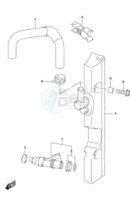 DF 40A drawing Fuel Injector