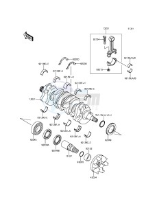 JET SKI ULTRA LX JT1500KEF EU drawing Crankshaft