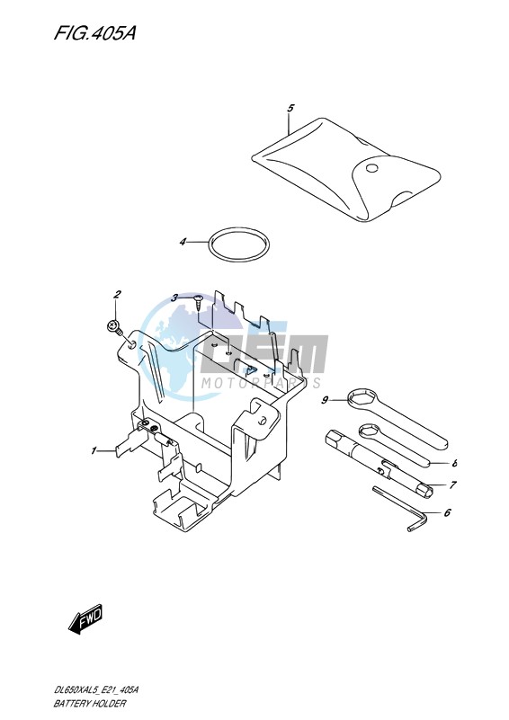 BATTERY HOLDER