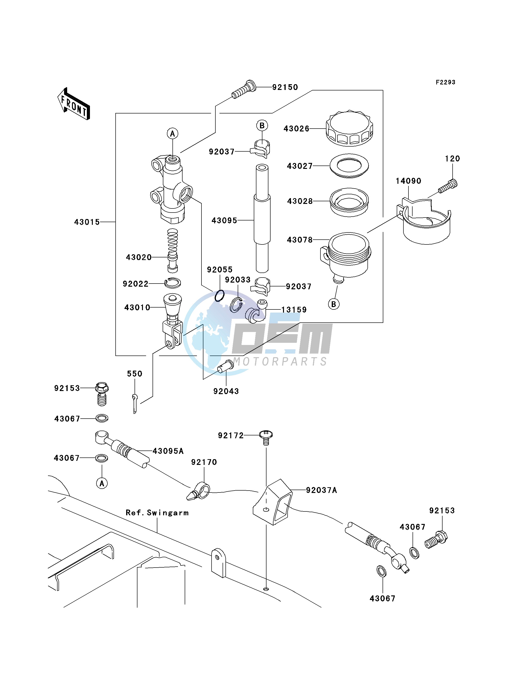 REAR MASTER CYLINDER