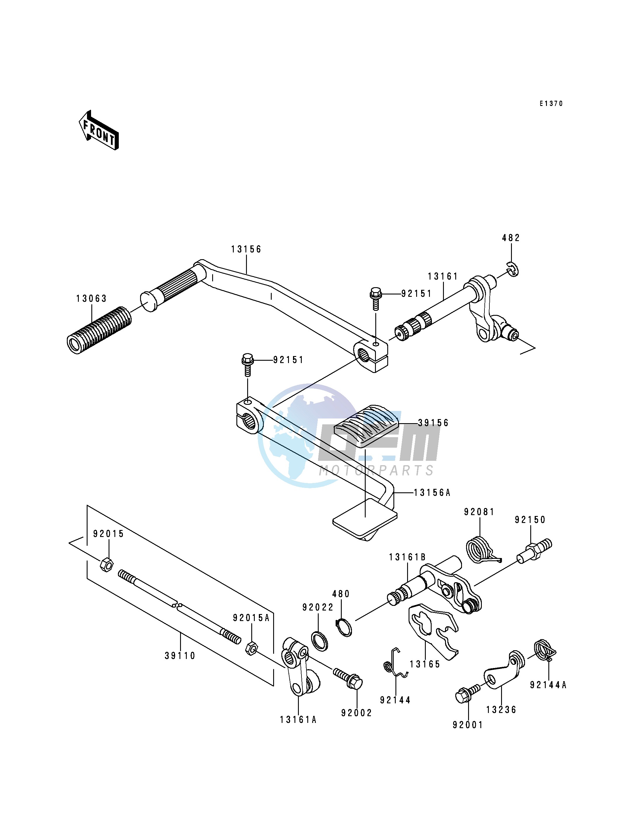 GEAR CHANGE MECHANISM