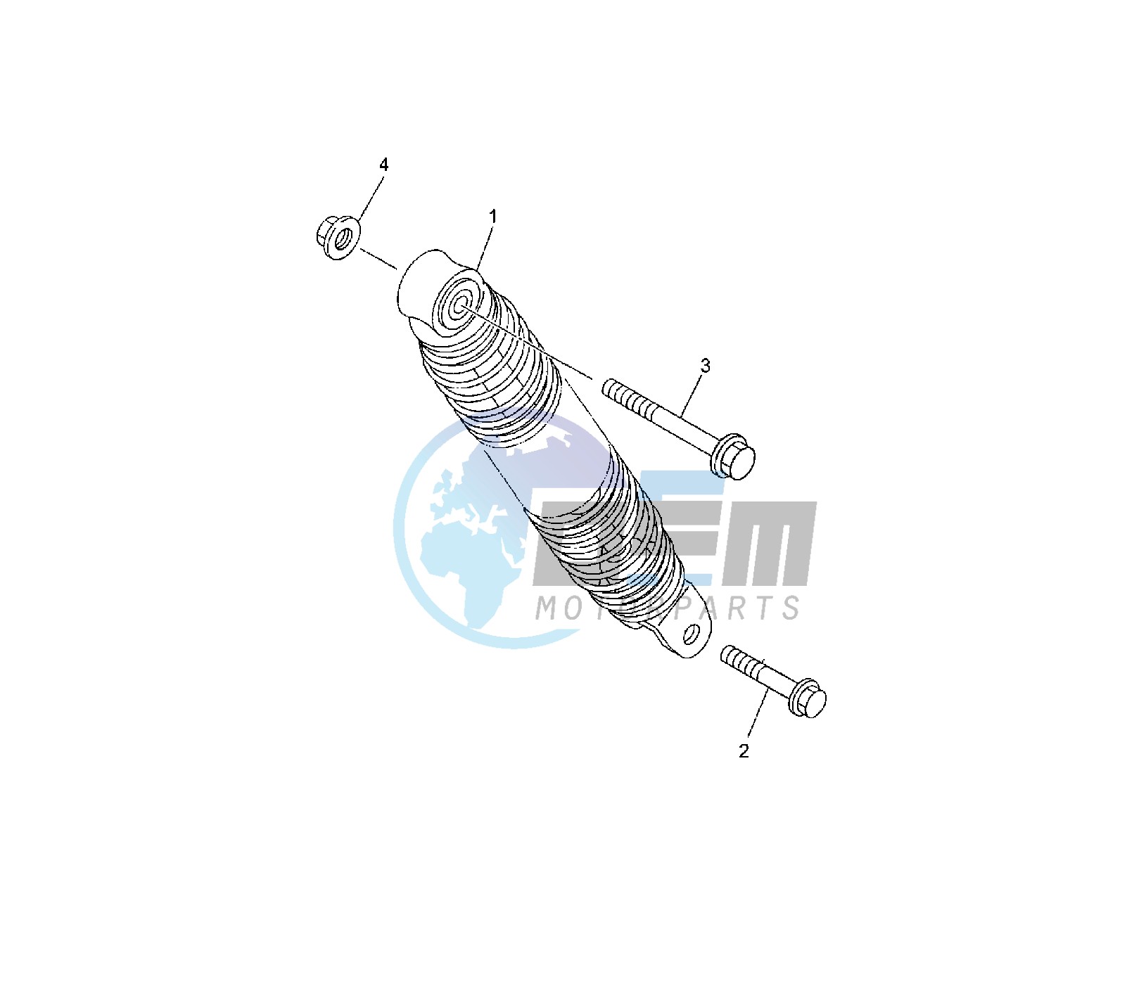 REAR SHOCK ABSORBER