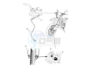 WR F 450 drawing STOP SWITCH FRONT EURO KIT