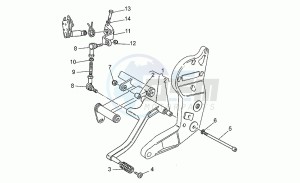 V 10 1000 Centauro Centauro drawing Gear lever