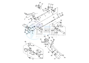 XVS DRAG STAR 650 drawing STAND-FOOTREST MY01-02