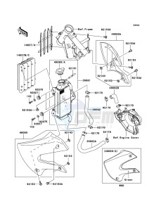 KX65 KX65A9F EU drawing Radiator