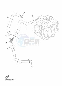 WR250F (BAK9) drawing AIR INDUCTION SYSTEM