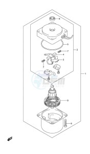 DF 9.9 drawing PTT Motor