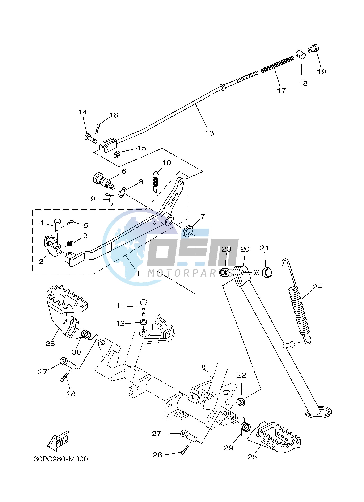 STAND & FOOTREST