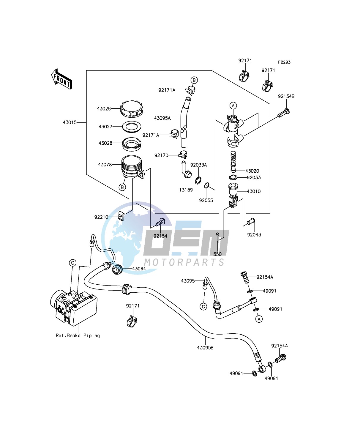 Rear Master Cylinder