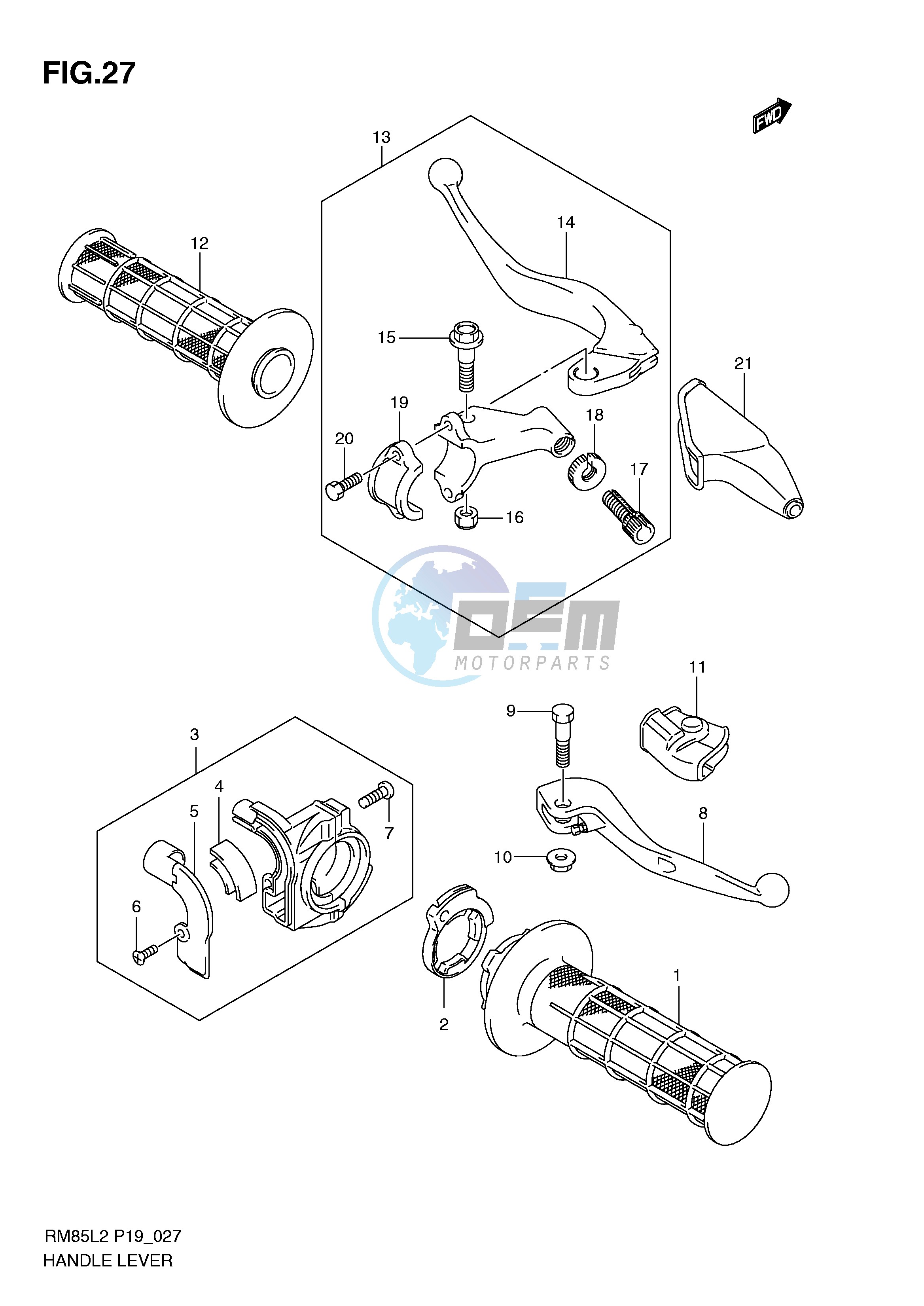 HANDLE LEVER