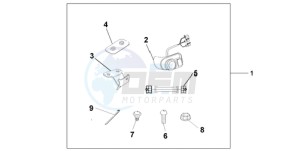 GL18009 Korea - (KO / AB) drawing PASSENGER CONTROL