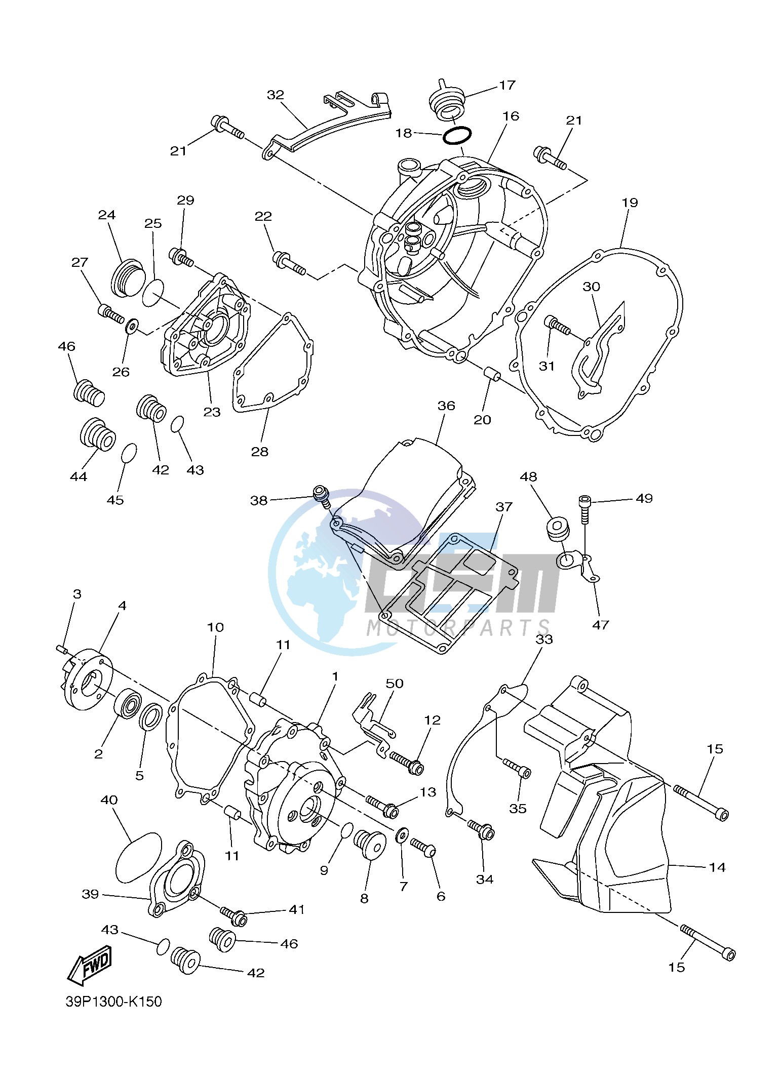 CRANKCASE COVER 1