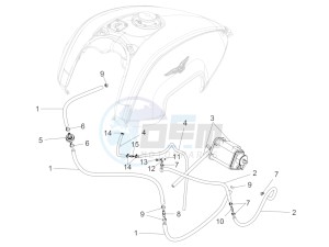 California 1400 Touring ABS USA-CND 1380 drawing Fuel vapour recover system