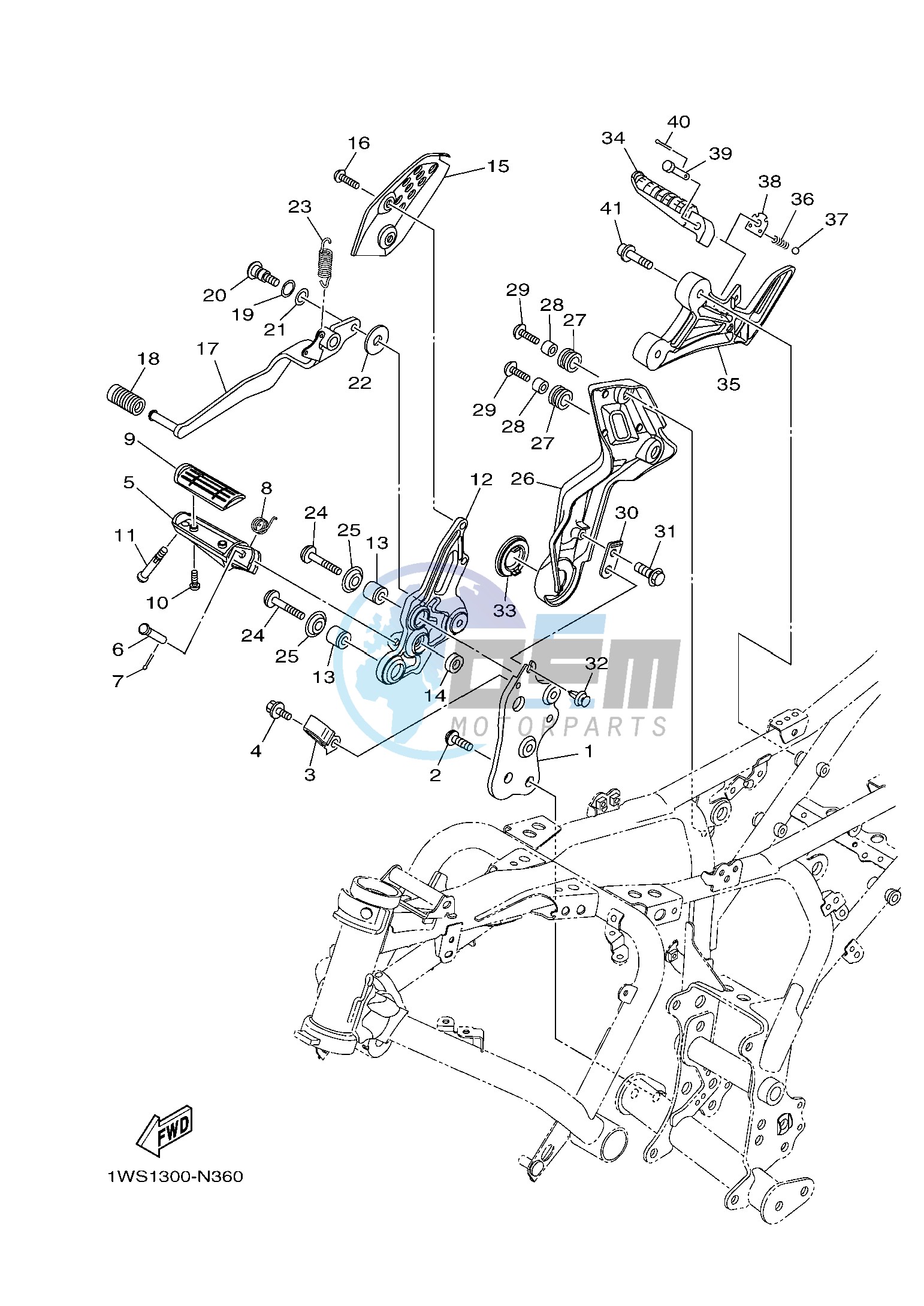 STAND & FOOTREST 2