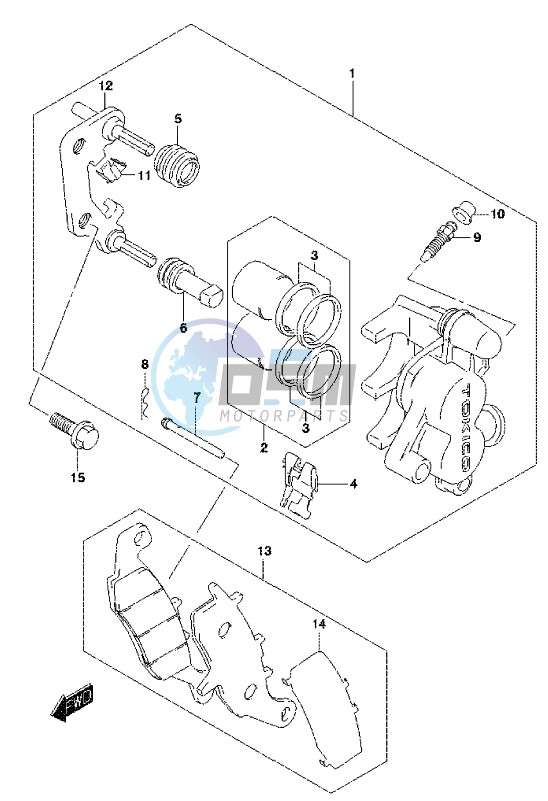 FRONT CALIPER