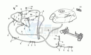 Sport 1100 Iniezione Iniezione drawing Fuel vapour recover system