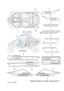 YXZ1000ES YXZ10YPSG YXZ1000R EPS SPECIAL EDITION (2HC1) drawing GRAPHICS