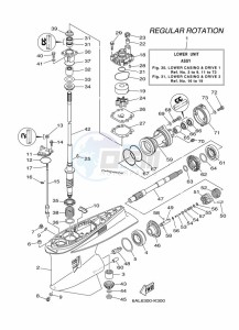 F200CETX drawing PROPELLER-HOUSING-AND-TRANSMISSION-1