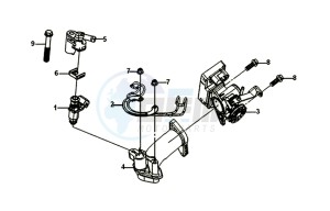 FNX 125 (GC12G1-EU) (L9) drawing ECU SET