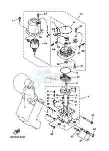 Z150P drawing POWER-TILT-ASSEMBLY-2