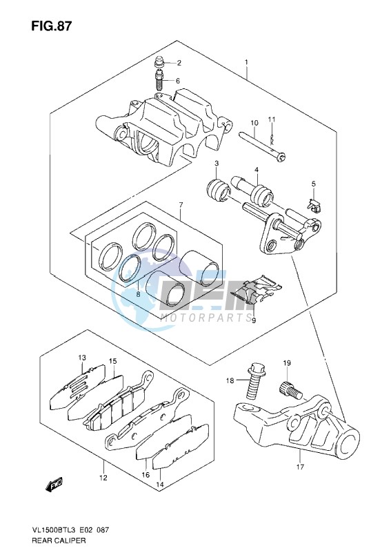 REAR CALIPER