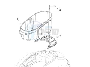 GTV 300 SEI GIORNI IE E4 ABS (APAC) drawing Helmet housing - Undersaddle