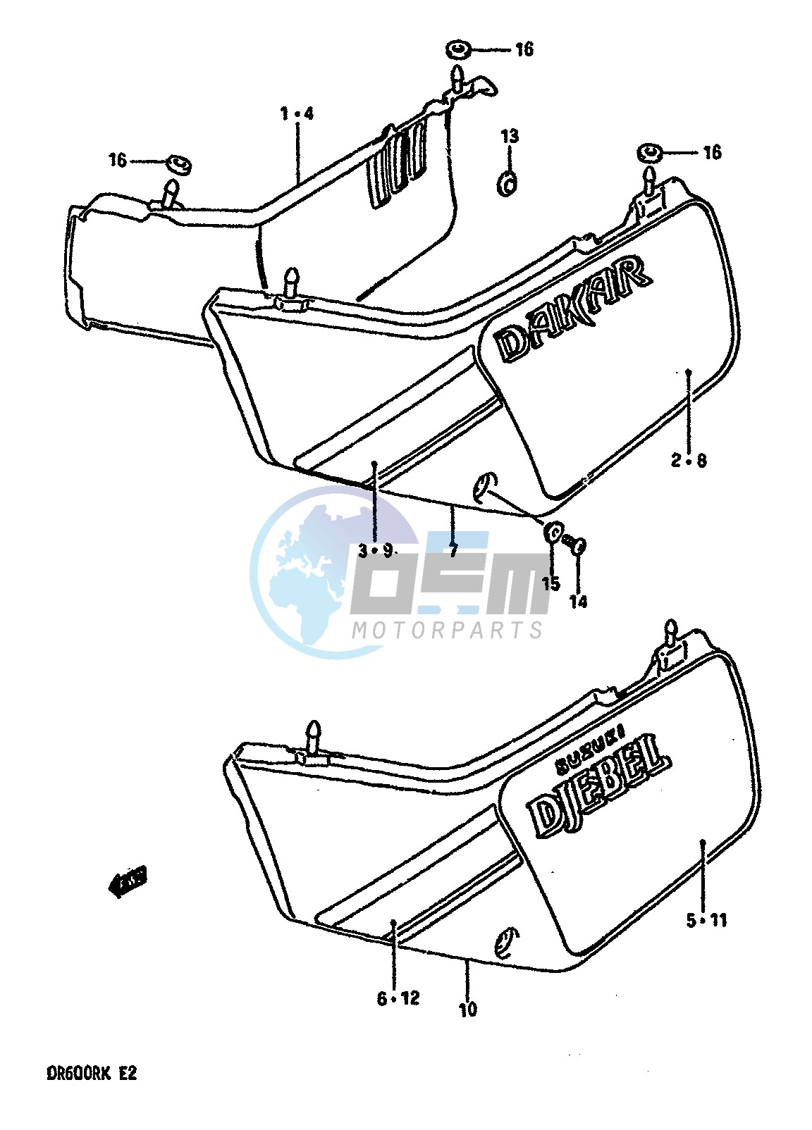 FRAME COVER (MODEL J)