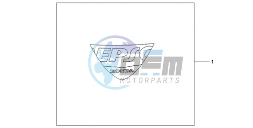 EPSO STICKER FIREBLADE WS