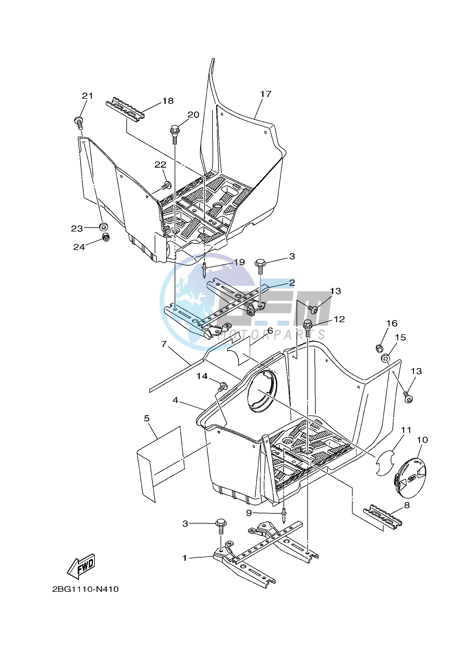 STAND & FOOTREST