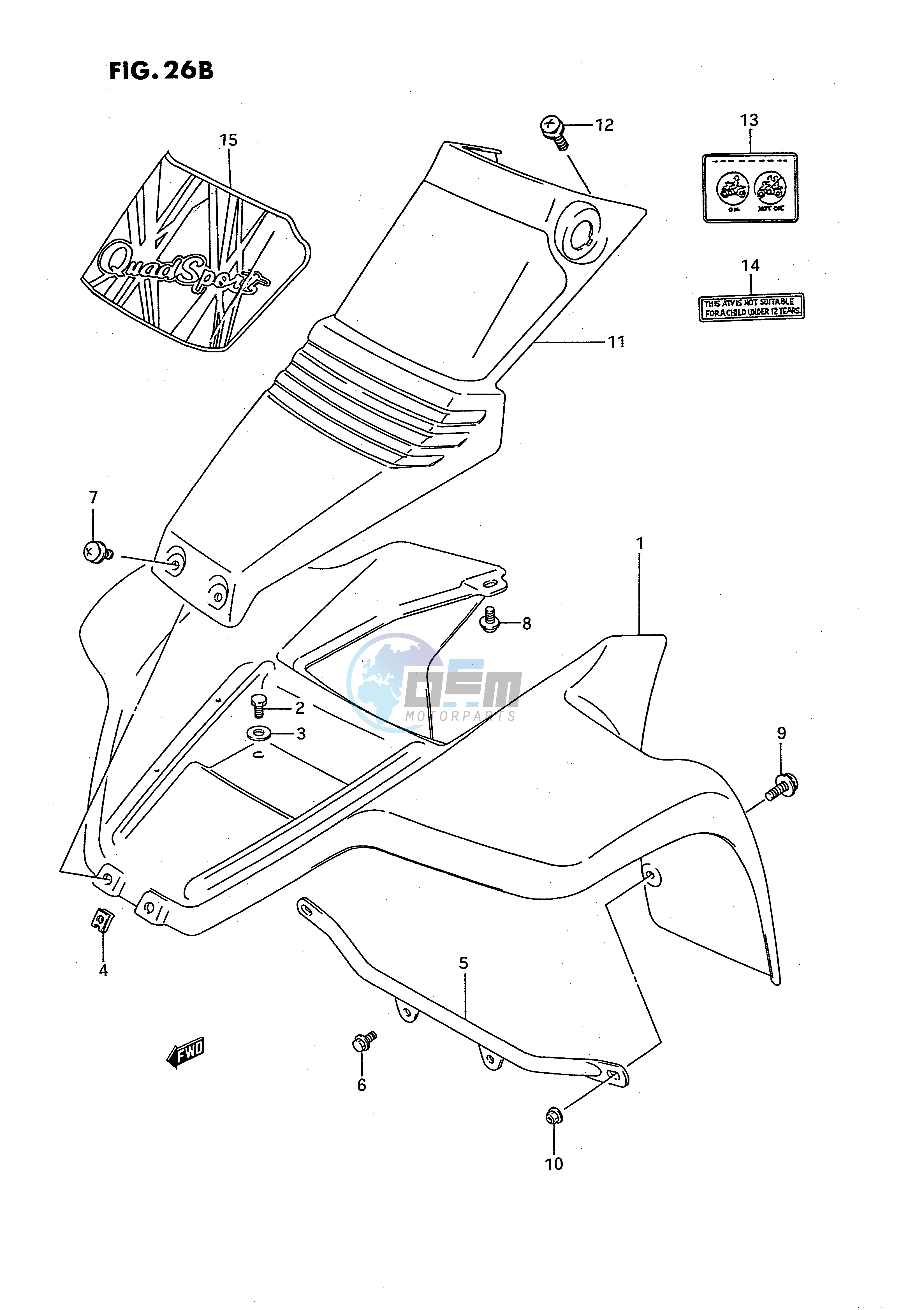 FRONT FENDER (MODEL S)