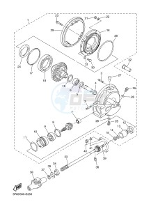 FJR1300AE FJR1300-AE (2PD1 2PD2 2PD6) drawing DRIVE SHAFT