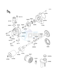 ZX 1200 A [NINJA ZX-12R] (A2) [NINJA ZX-12R] drawing OIL PUMP_OIL FILTER