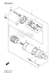 SFV 650 GLADIUS EU drawing STARTING MOTOR