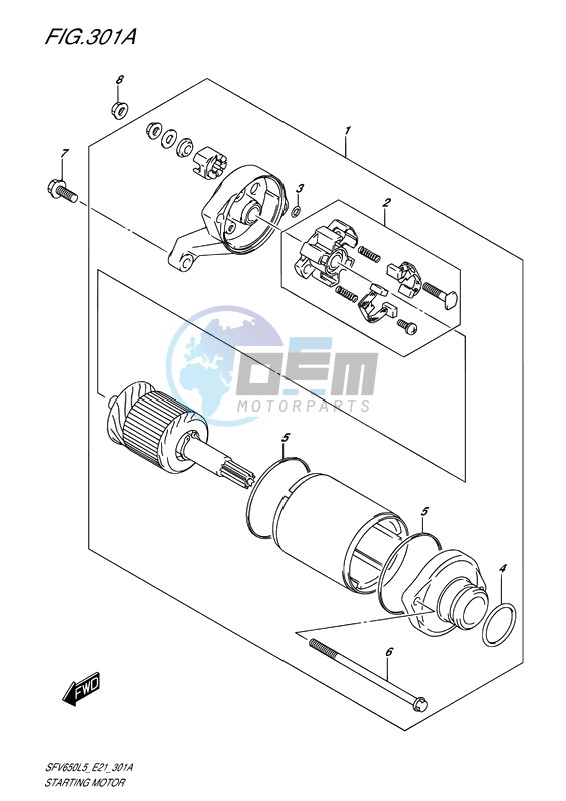 STARTING MOTOR