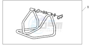 CB600FA39 France - (F / ABS CMF ST 25K) drawing MAINTENANCE STAND