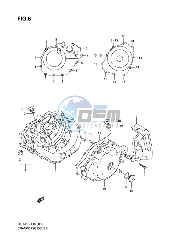 CRANKCASE COVER