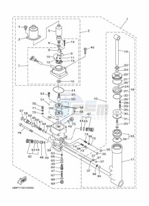 F25DETL drawing POWER-TILT-ASSEMBLY