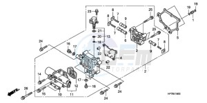 TRX420FAA Europe Direct - (ED) drawing MAIN VALVE BODY