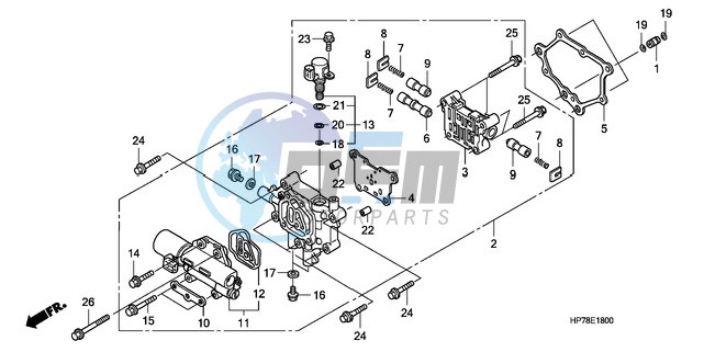 MAIN VALVE BODY