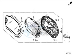 CBR500RAH CBR500R ED drawing METER