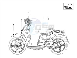 SCARABEO 50 2T CARBURATORE E4 STREET (EMEA) drawing Decal